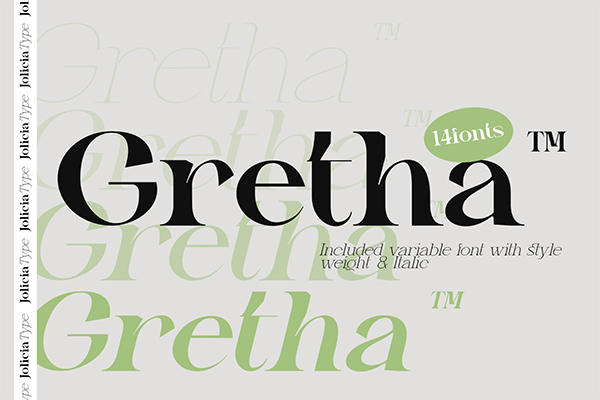 Gretha Free Font