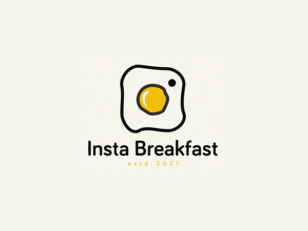 Insta Breakfast Logo Concept by Yuri Kartashev