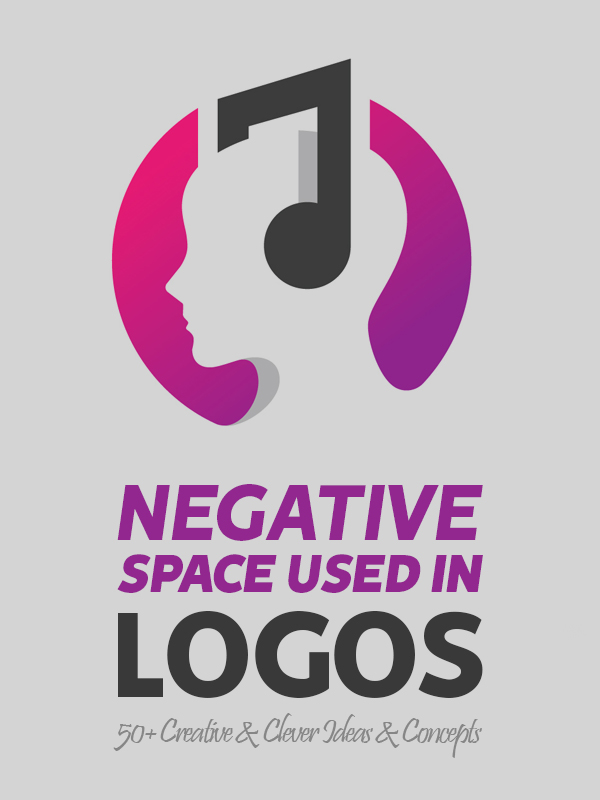 50+ Creative Negative Space Logo Designs