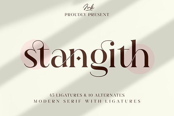 Stangith Modern Display Serif