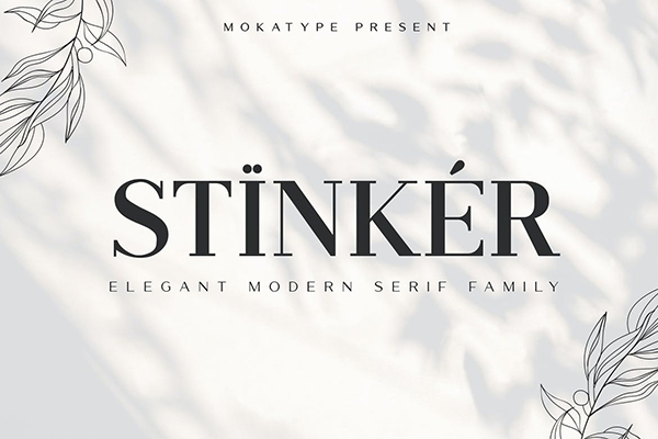 Stinker Elegant Serif Family