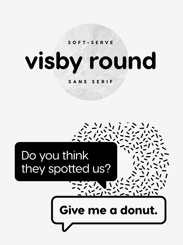 Visby Rounded Font