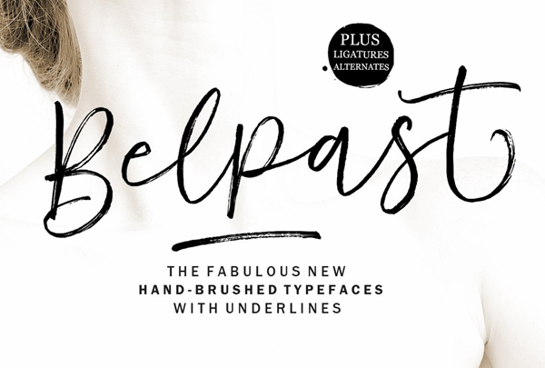 Belpast Brush Script Free Font