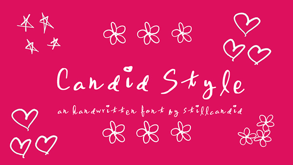 Candid Style Handwritten Free Font