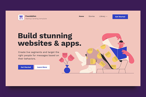 Bootstrap Landing Page HTML Template