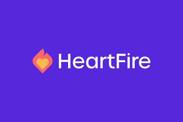 HeartFire Logo Design by Elif Kame?o?lu
