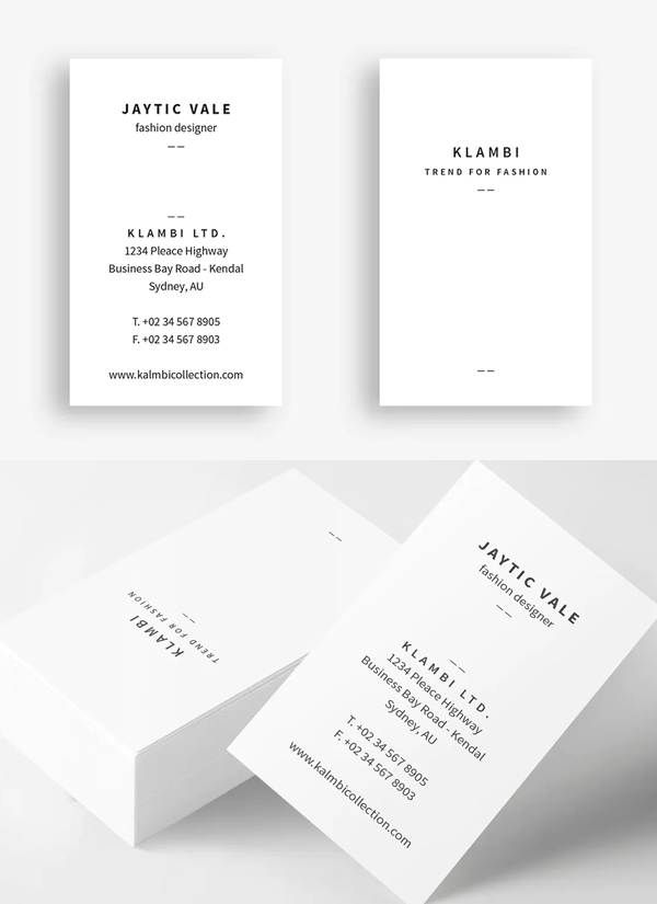 Simple Clean Business Card