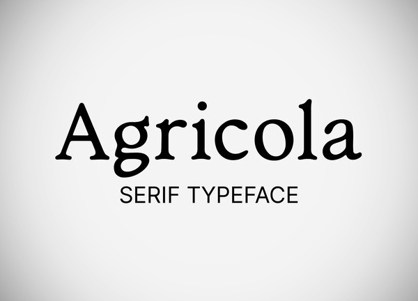 Agricola Free Font