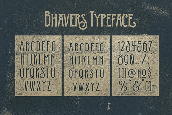 Bhavers Handmade Font