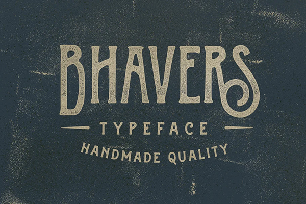 Bhavers Handmade Font
