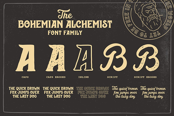 Bohemian Alchemist Font