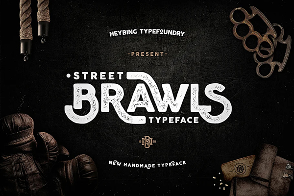 Street Brawls Font