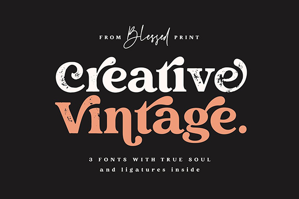 Creative Vintage Font Duo