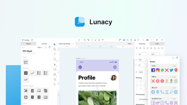 Lunacy Free design software