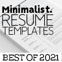 Post thumbnail of 25 Best Minimalist Resume Templates Of 2021