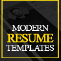 Post thumbnail of 25 Modern CV / Resume Templates and Cover Letters