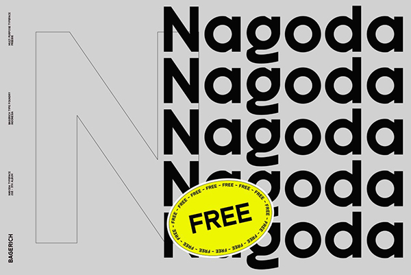 Nagod Modern Free Font