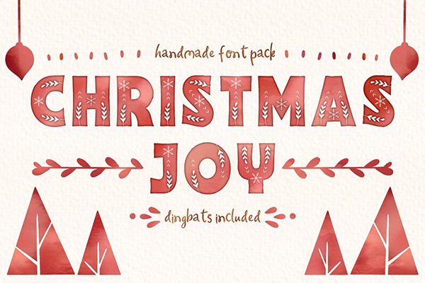Christmas Joy Font Pack