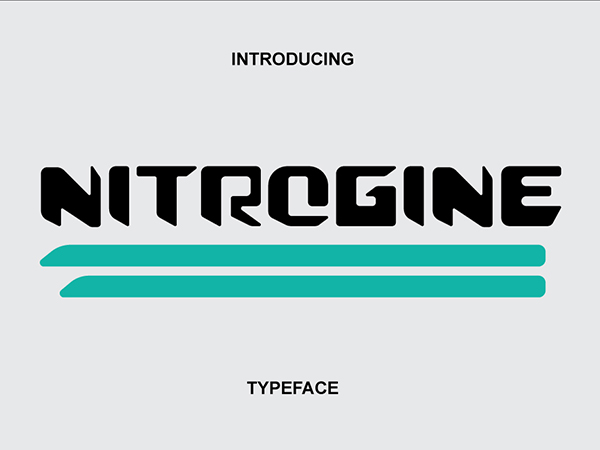 Nitrogine Free Font