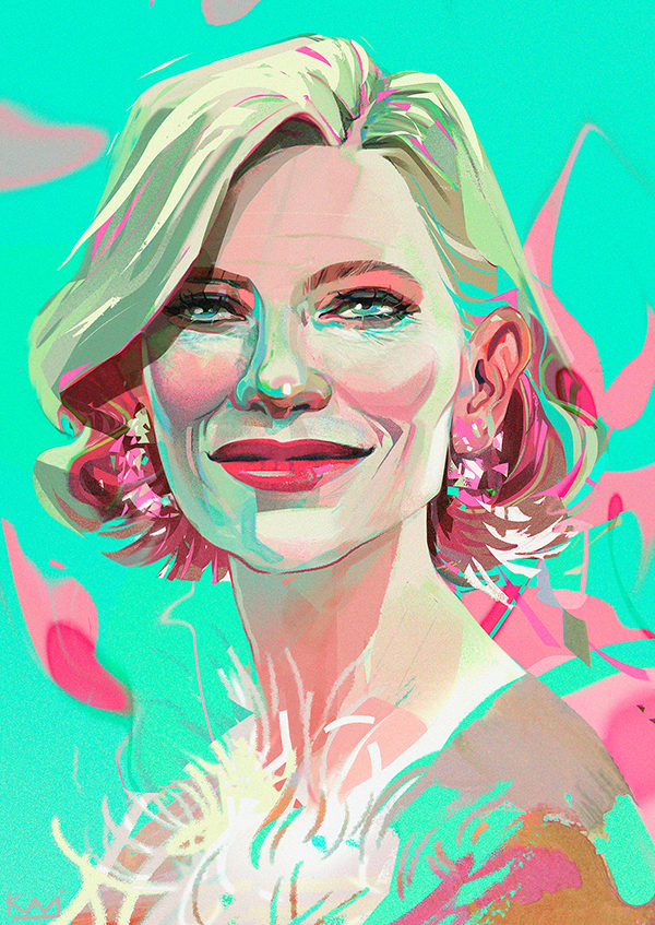 Amazing Digital Portrait Illustrations by Top Artists - 20