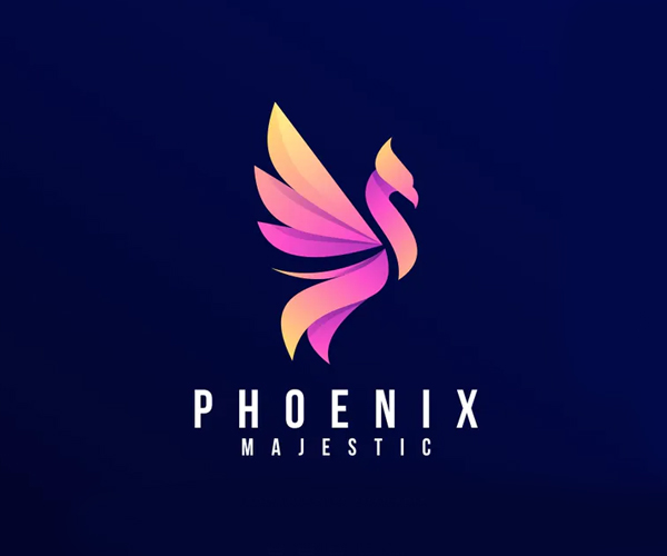 Phoenix Gradient Colorful Logo