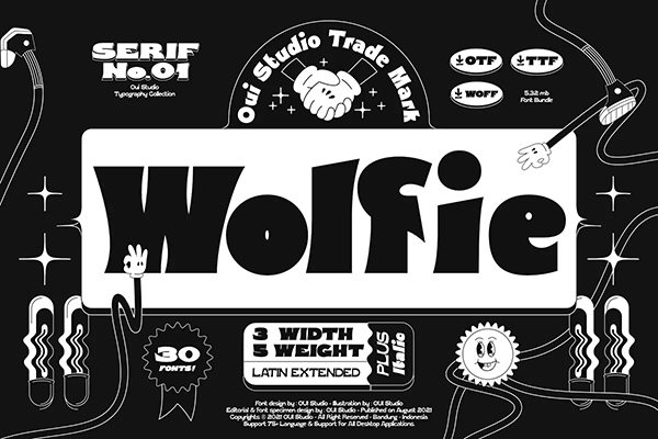 Wolfie Font Family