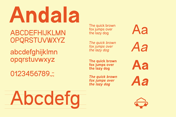 Andala Free Font