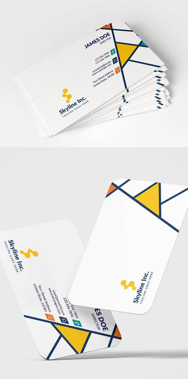 Modern Business Card Examples - 11
