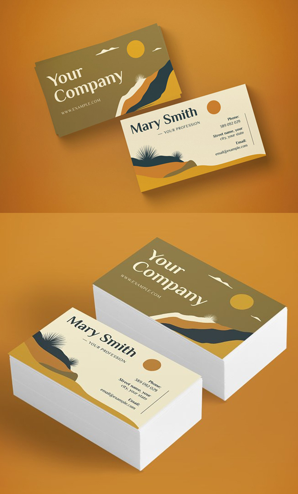 Modern Business Card Examples - 19
