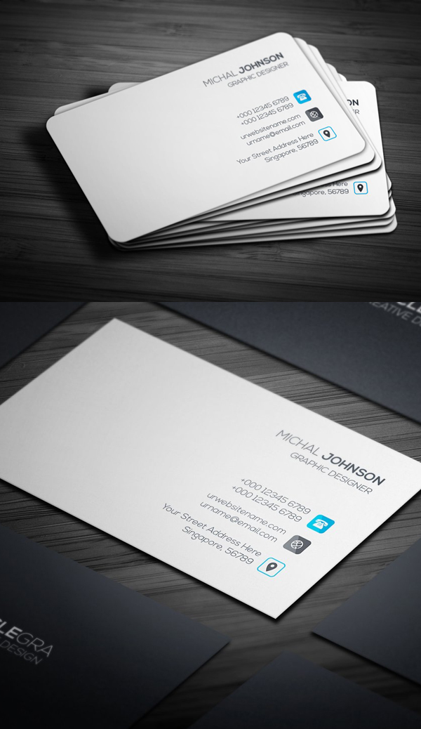 Modern Business Card Examples - 25
