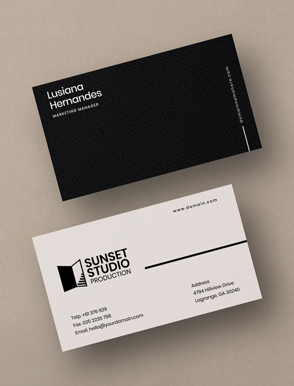 Modern Business Card Examples - 34