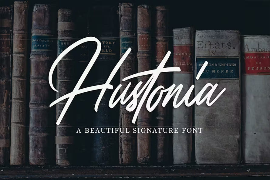 Hustonia Script Font
