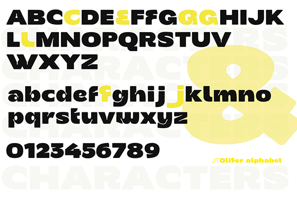 JT Olifer Light Font