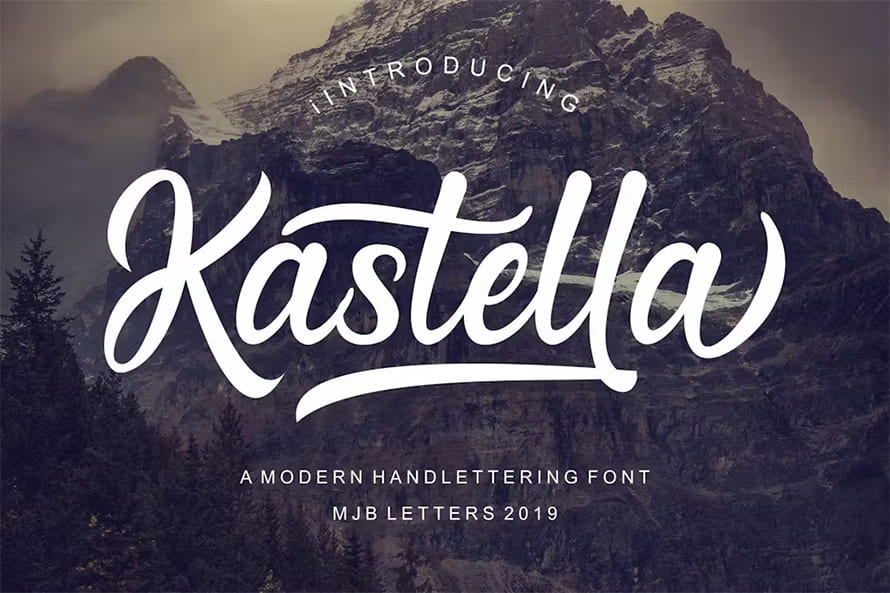 Kastella Script Font