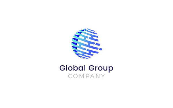 Global Group Company Business Logo Template