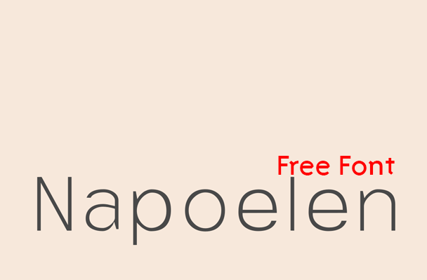 Napoelen Free Font