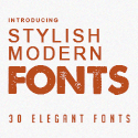 Post thumbnail of 30 Stylish Modern Fonts For Designers