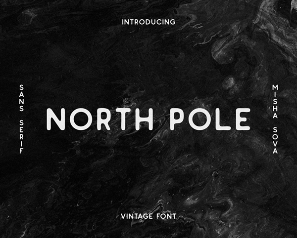North Pole Free Font