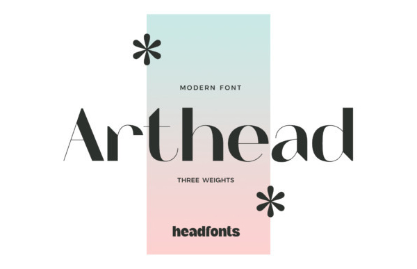 Arthead Free Font