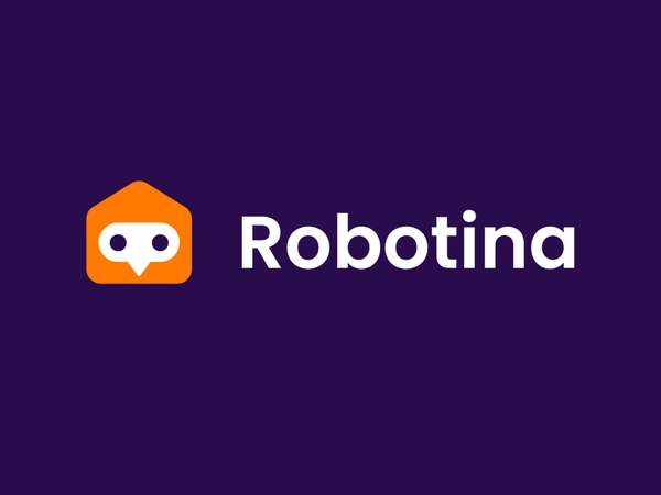 Robotina Logo Design