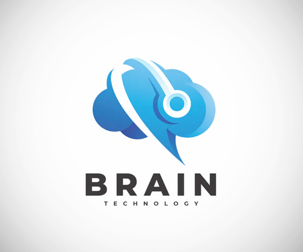Brain Technology Logo Template