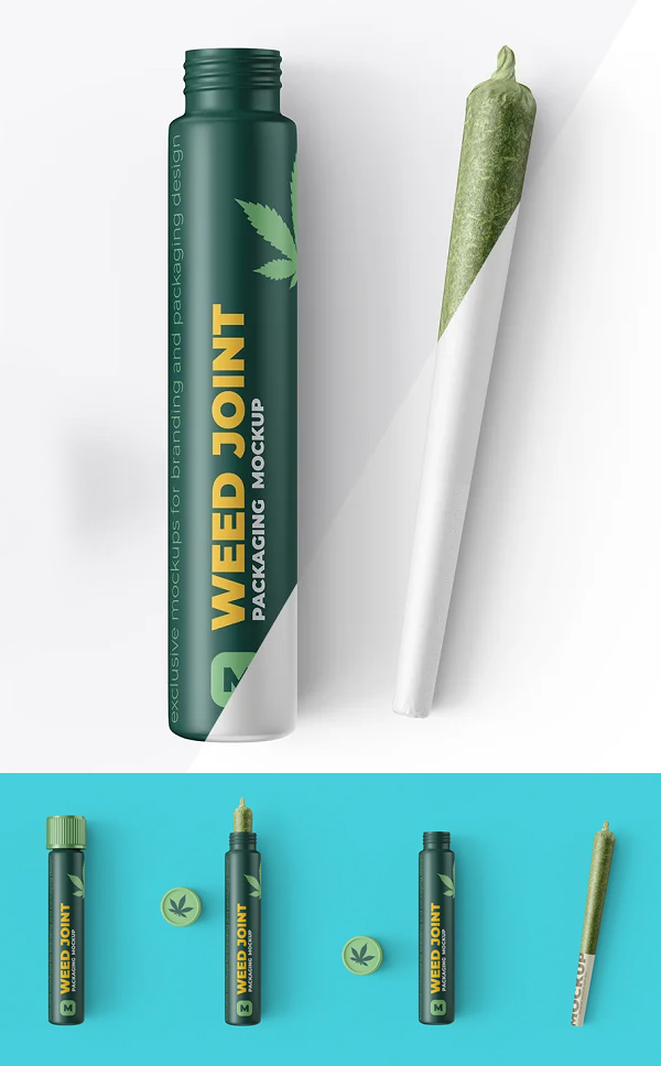 Weed Joint Pre-Roll Tubes