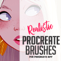 Post thumbnail of 15+ Realistic Procreate Brush Packs