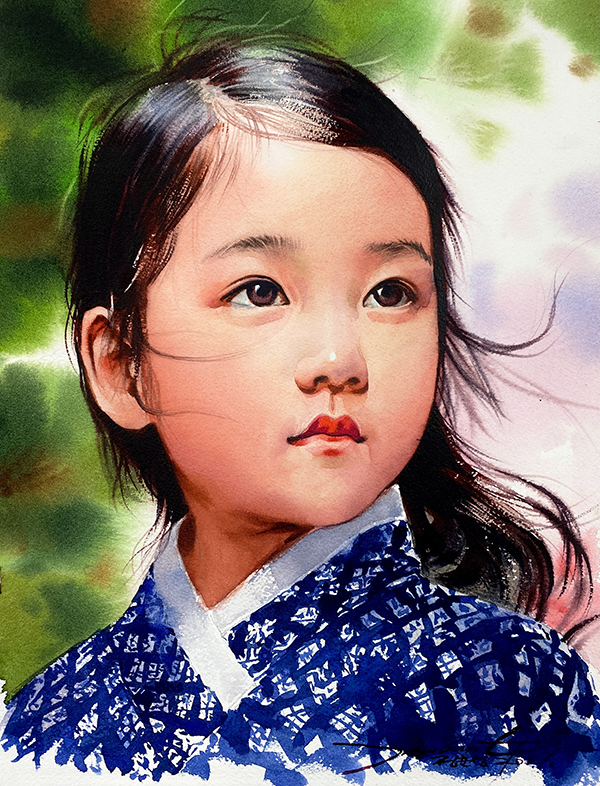 Amazing Watercolor Portrait Paintings By Jung hun-sung - 23