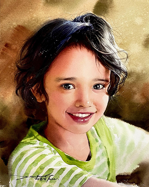 Amazing Watercolor Portrait Paintings By Jung hun-sung - 4