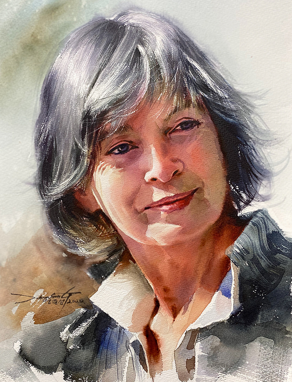 Amazing Watercolor Portrait Paintings By Jung hun-sung - 6
