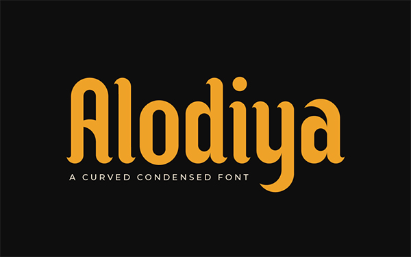 Alodiya Free Font