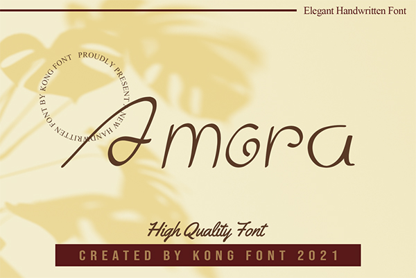 Amora Free Font