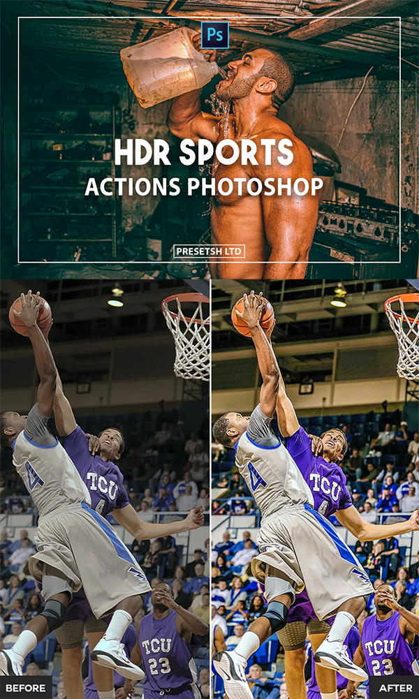 Sports Photoshop Actions