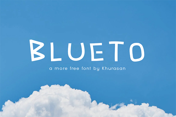 Blueto Free Font
